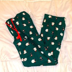 Old Navy Christmas Pants with Elves
